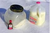 Pictures of Snow Ice Cream Ingredients