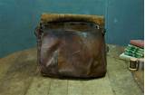 Images of Us Mail Leather Carrier Bag