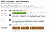Bank Of America Customer Service Contact Number Images