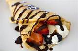 Pictures of Ice Cream Crepes