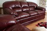 Burgundy Leather Sofa Repair Images