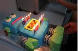 Robot Birthday Cake Photos