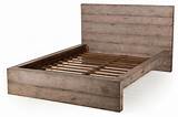 Reclaimed Wood King Size Bed Frame Images