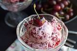 Images of Homemade Cherry Vanilla Ice Cream