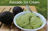 Avocado Ice Cream Recipes Pictures