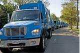 Images of Blue Garbage Trucks