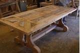 Photos of Barn Wood Table Plans