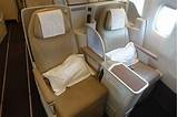 Pictures of Business Class Saudia Airlines