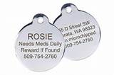 Photos of Stainless Steel Dog Id Tags