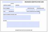 Images of Fillable Auto Insurance Id Card