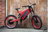 Electric Mountain Bike Stealth Bomber Images
