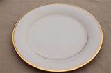Pictures of Gold China Dinner Plates