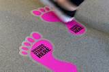 Footprint Stickers For Carpet Images