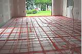 Pictures of Floor Heating On Concrete Installation