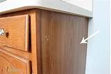 Wood Stain Cabinets Images