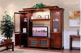 Solid Wood Furniture Entertainment Center