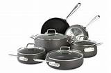 Pictures of All-clad D5 Stainless-steel Nonstick 10-piece Cookware Set