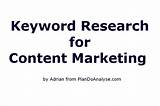 Photos of How To Do Keyword Research For Content Marketing