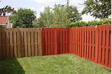 Images of Exterior Wood Fence Paint