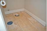 Pictures of Installing Tile Flooring In Bathroom