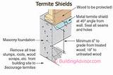 Aluminum Termite Shield