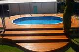 Pictures of Wood Panel Above Ground Pool