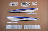 Photos of Yamaha Outboard Decals And Stickers