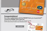 Pictures of Second Premier Credit Card
