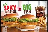Burger King Fish Sandwich Special