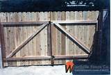 Building A Double Gate For A Wood Fence