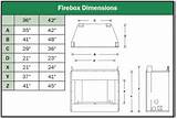 Fireplace Dimensions Photos