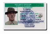 Florida Class C Private Investigator License Photos