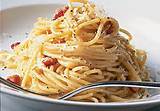 Italian Recipe Carbonara