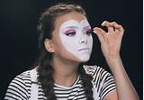 Photos of Halloween Mime Makeup