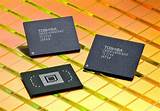 Images of Toshiba Memory Chips