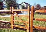 Wood Fence Gate Ideas