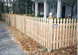 Images of French Gothic Picket Fence Panels