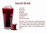 Sorrel Drink Recipe Photos