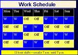 Photos of 28 Day Work Schedule