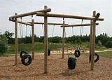 Natural Wood Playground Equipment Images