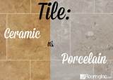 Images of Porcelain Vs Ceramic Floor Tile