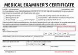 Pictures of Cdl License Medical Exam Form