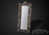 Free Standing Silver Mirror Images
