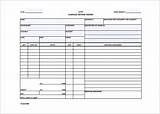 Automotive Repair Order Template Pictures
