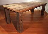 Images of Barn Wood Table
