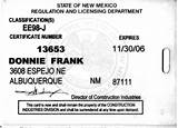 Images of Iowa Electrical License