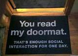 Doormats With Quotes Pictures