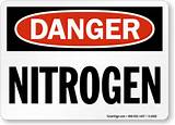 Pictures of Nitrogen Gas Safety