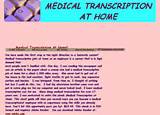 Medical Transcription Online Jobs Photos