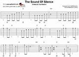 Guitar Tab Sound Of Silence Pictures